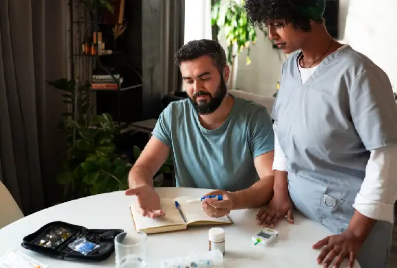 whole-person-integrative-medicine Practitioner explains what whole person integrative medicine means to a patient.